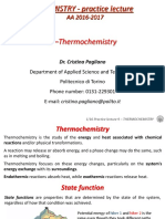 Prac-9 Thermochemistry