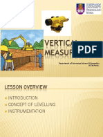 Lecture 5 - Vertical Measurement