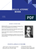 Modelul Atomic Bohr