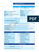 Anbakam Metals PVT LTD: Pay Slip