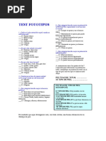 Escala de Fitzpatrick: Tipos de Piel | PDF
