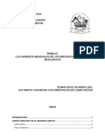 Trabajo Formal Ingresos y Descuentos