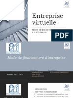 7 03 Entreprise Virtuelle - Plan