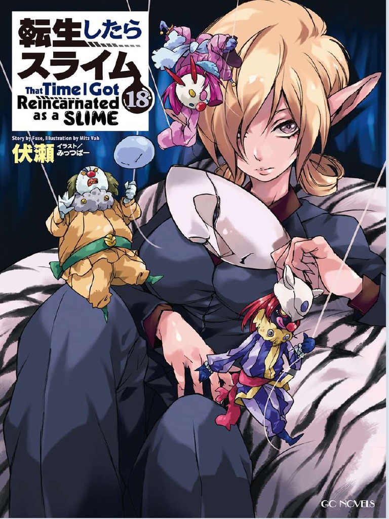 Tensei Shitara Slime Datta Ken Light Novel - PDF Volume 18 Português