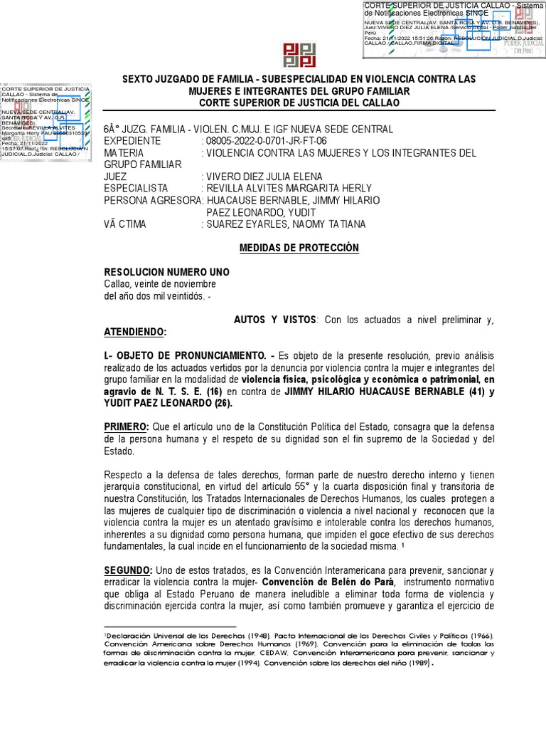 Temp 6 | PDF | La violencia contra las mujeres | Convenio europeo de ...
