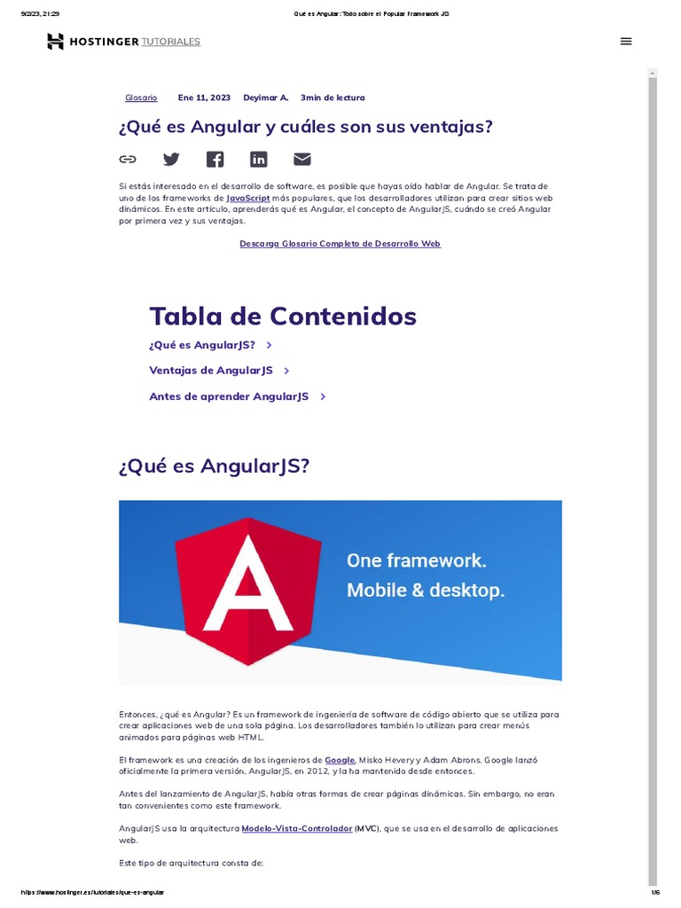 Qué es Angular_ Todo sobre el Popular Framework JS PDF