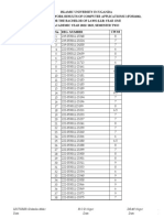 Computer Applications II Coursework Results