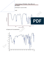 Exercicios Sobre FTIR - DSC - TGA - UV - MEV - 2023 - Nanomateriais