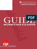 Guide Militant Face A La Justice t2 2019