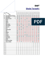 Absensi Tarawih 1444H