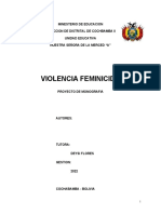 Violencia Feminicida