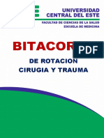 Bitacora de Cirugia y Trauma PDF