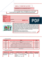 2º Eda 1 - Comunicación Sobre Desastres Naturales