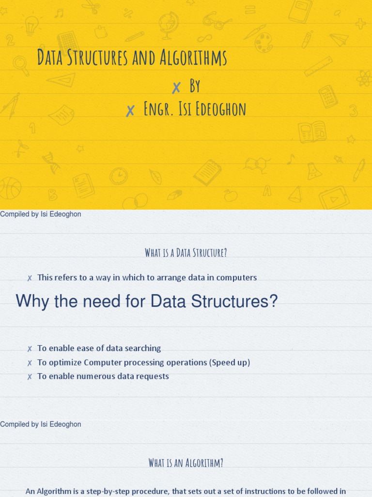 Data Structures and Algorithms | PDF