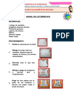 14 NOV ARTE  FICHA Elaboramos un mandil de los derechos