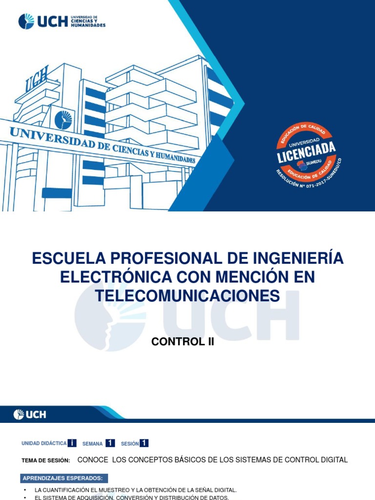 Clase I Control Digital V1 Pdf Señal Analoga Muestreo