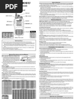 Yaesu VX 246 Operating Manual