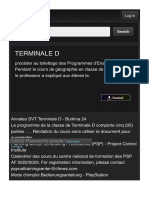 Telecharger Cours TERMINALE D PDF 2