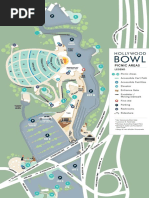 Hollywood Bowl Picnic Map (2022)