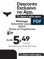 Monange Sabonete Líquido 240ml Todas As Fragrâncias: Baixe e Ative Agora