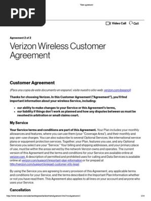 View  vreizon agreement
