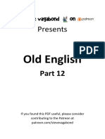 Old English Part 12