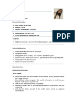 CV of Daniela Márquez 2