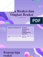 Laju Reaksi