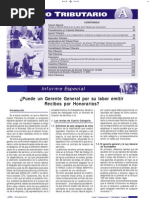 Gerente General Renta Quinta Categoria