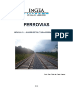 Apostila - Engea - Ferrovias - Superestrutura - Módulo I