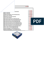 Io Terminal Lista de Precios