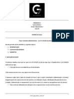 Roteiro de Aula - Intensivo II - D. Administrativo - Barney Bichara - Aula 8