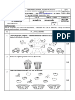 Evaluacion Diagnostico Mate