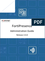 FortiPresence v2.0 Admin Guiden