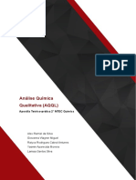 Apostila de Análise Química Qualitativa (AQQL) - Yasmin Aparecida Moreira