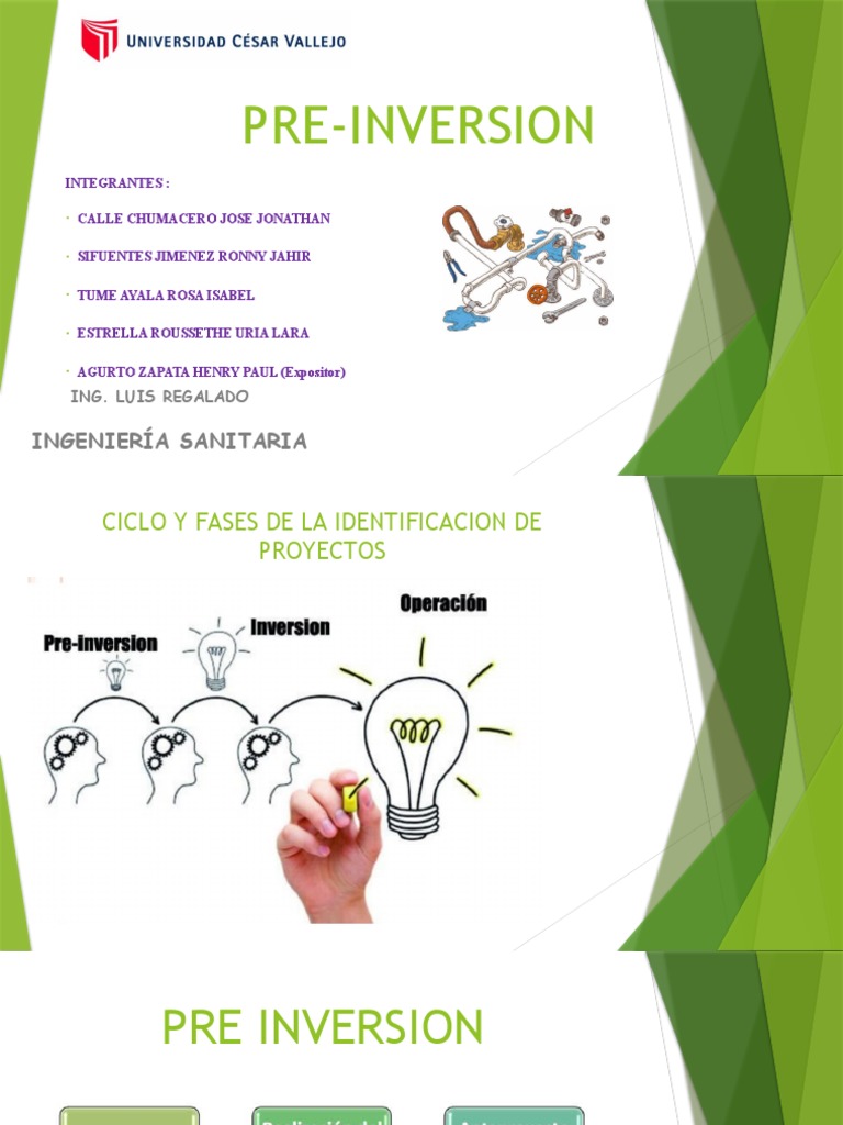 Pre Inversion A Exponer | PDF
