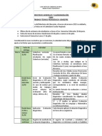 Directrices Generales Trabajo Técnico Pedagógico I Semestre