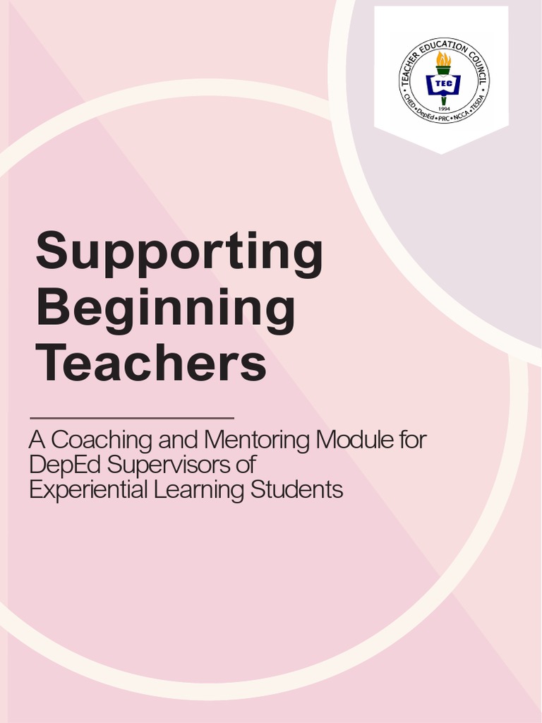 Coaching Module for Teacher Mentors | PDF | Learning | Teachers