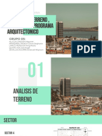 2/3 Analisis de Terreno, Propuesta y Programa Arquitectonico