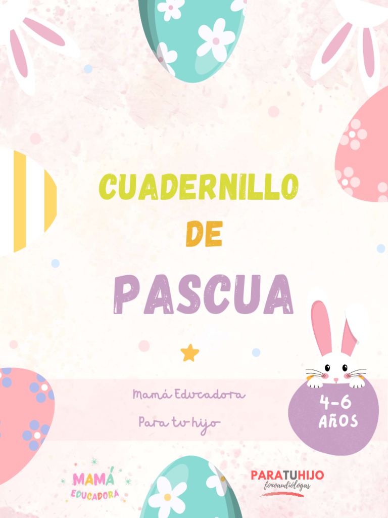 Cuadernillo Actividades de Pascua 2023 (22 × 28 CM) | PDF