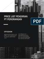 Price List PT Perorangan - Officenow v6.3