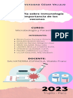 Infografía Sobre Inmunología y La Importancia de Las Vacunas