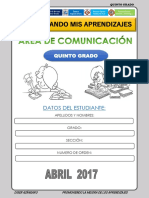 Comunicacion 5° Abril