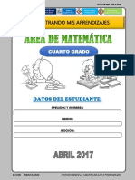 Matematica 4° Abril