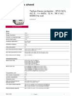 TeSys Deca Contactors - LC1D12CC7