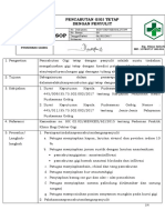 SOP Pencabutan Gigi Tetap Dengan Penyulit