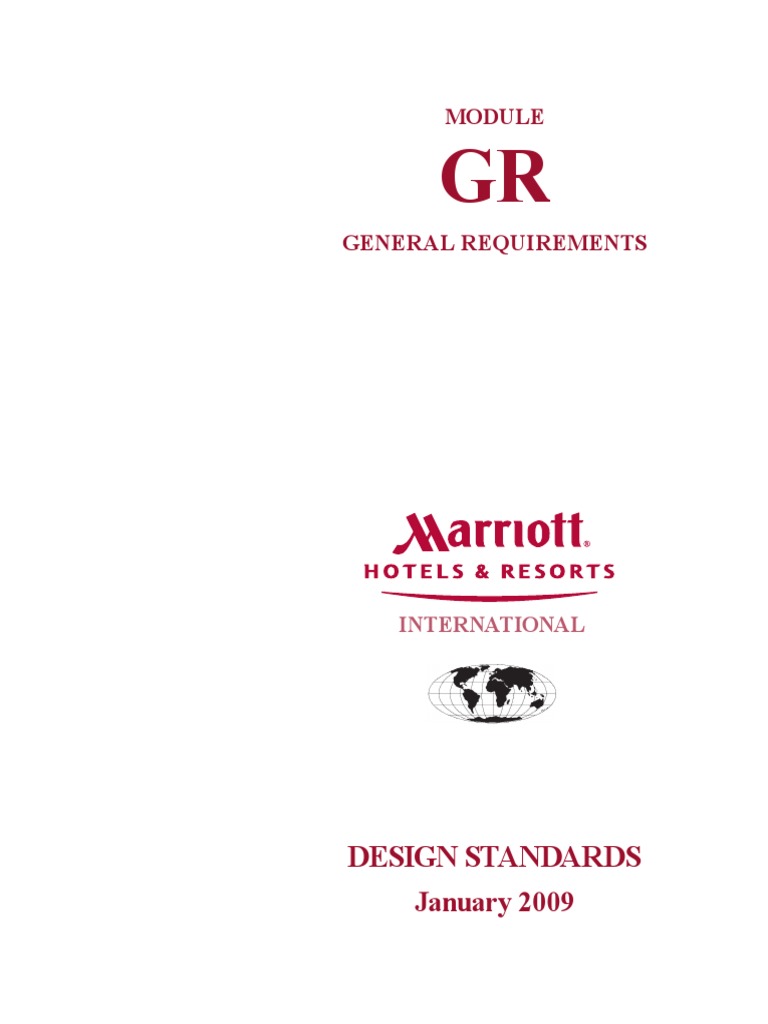 Mariott 00b-MHR Intl-Module GR General Requirements | PDF | Business | Art