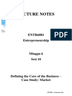 LN06-ENTR6081-Defining The Core of The Business - Case Study Market