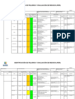 Matriz de Riesgo Baker