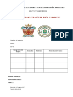 Formato para Informe de Los Proyectos Científicos 2023